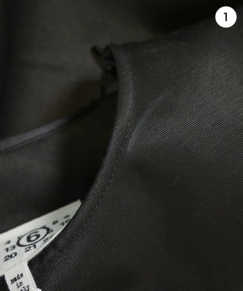 MM6（エムエムシックス）ワンピース 黒 サイズ:38(S位) レディース/2200675099011