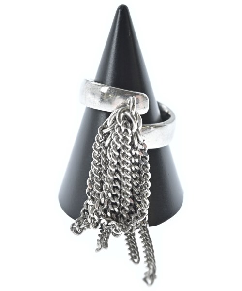 MM6(エムエムシックス)リング シルバー サイズ:-(12号位)/2200675489065