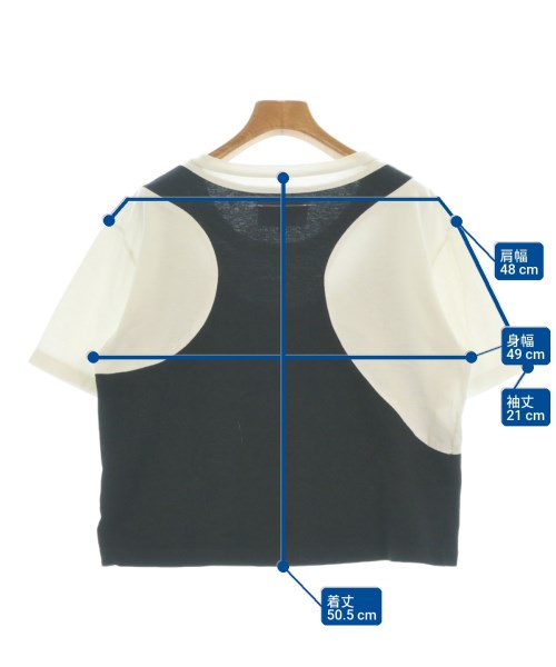 MM6（エムエムシックス）Tシャツ・カットソー 黒 サイズ:S レディース/2200675941075