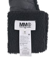 MM6（エムエムシックス）手袋 黒 サイズ:S レディース/2200676121049