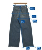 MM6（エムエムシックス）デニムパンツ 青 サイズ:40(M位) レディース/2200671544027