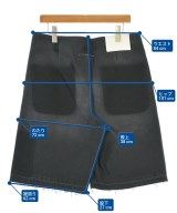 MM6（エムエムシックス）ショートパンツ 黒 サイズ:48(L位) メンズ/2200677766126