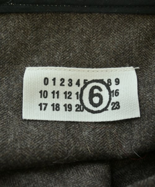 MM6（エムエムシックス）ひざ丈スカート 茶 サイズ:-(M位) レディース/2200678009048