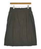 MM6（エムエムシックス）ひざ丈スカート 茶 サイズ:-(M位) レディース/2200678009048