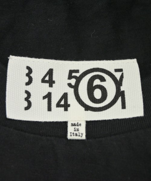 MM6（エムエムシックス）Tシャツ・カットソー 黒 サイズ:S レディース/2200679036029
