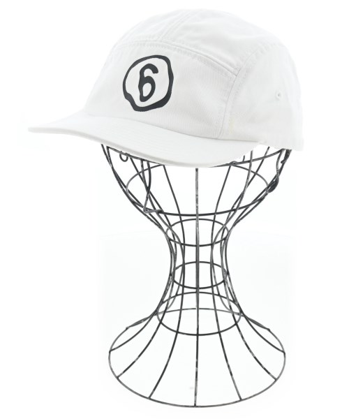 MM6(エムエムシックス)キャップ 白 サイズ:-/2200679211082