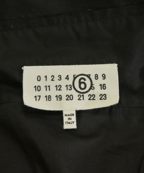 MM6（エムエムシックス）シャツワンピース 黒 サイズ:42(M位) レディース/2200679371038