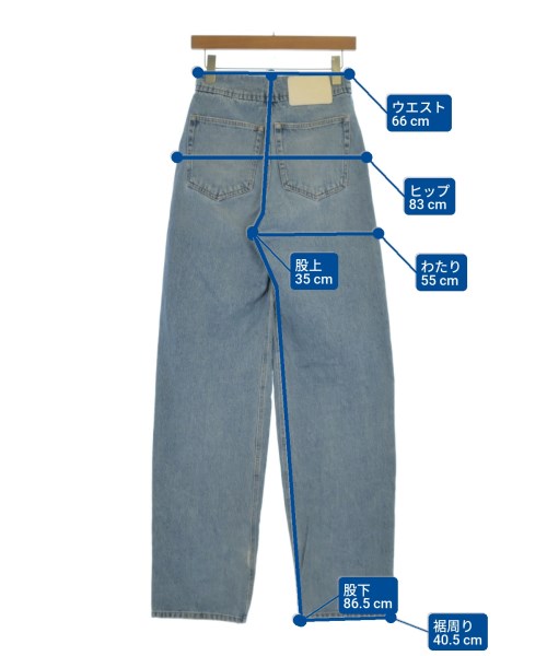 MM6（エムエムシックス）デニムパンツ 青 サイズ:26(M位) レディース/2200695421014