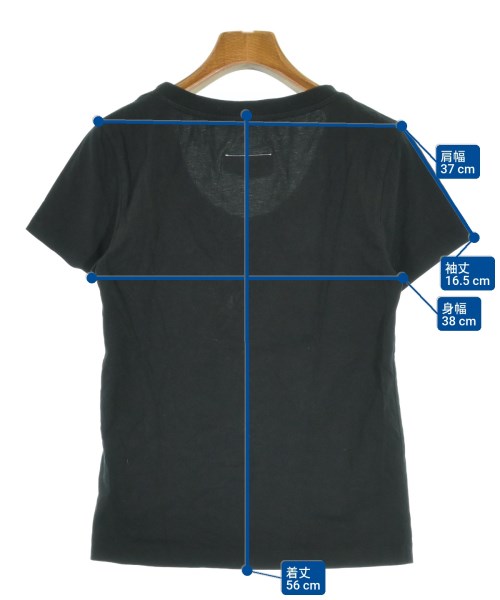 MM6（エムエムシックス）Tシャツ・カットソー 黒 サイズ:M レディース/2200695421069