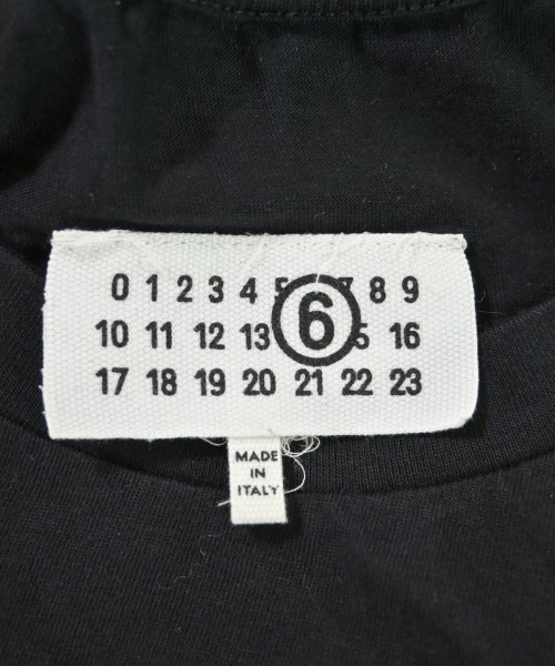MM6（エムエムシックス）Tシャツ・カットソー 黒 サイズ:S レディース/2200695421083