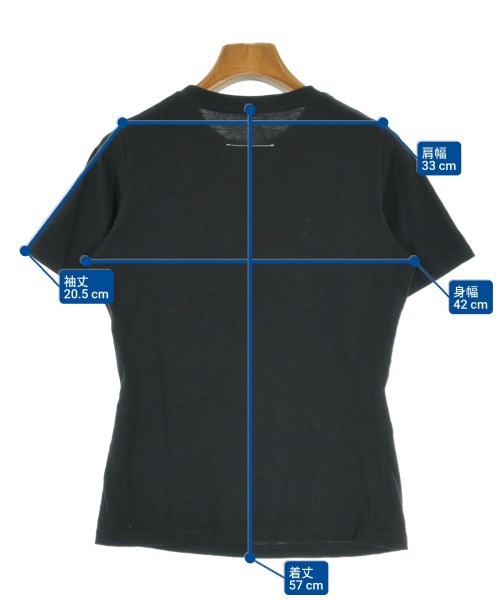MM6（エムエムシックス）Tシャツ・カットソー 黒 サイズ:M レディース/2200695421113