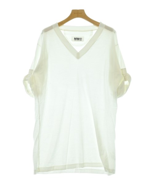 MM6(エムエムシックス)Tシャツ・カットソー 白 サイズ:M/2200692045015