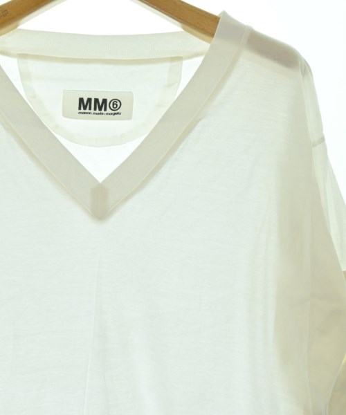 MM6（エムエムシックス）Tシャツ・カットソー 白 サイズ:M レディース/2200692045015
