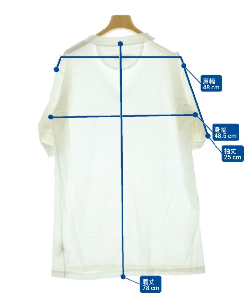 MM6（エムエムシックス）Tシャツ・カットソー 白 サイズ:M レディース/2200692045015