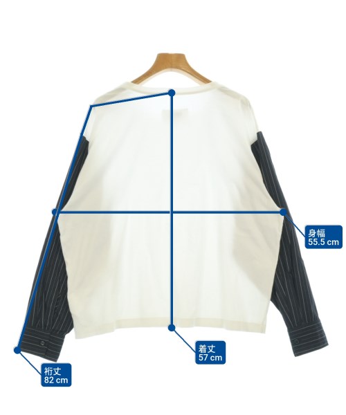 MM6（エムエムシックス）Tシャツ・カットソー 白 サイズ:XS レディース/2200696306112