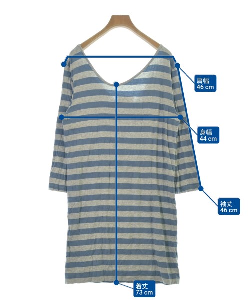 MM6（エムエムシックス）Tシャツ・カットソー グレー サイズ:L レディース/2200696809910