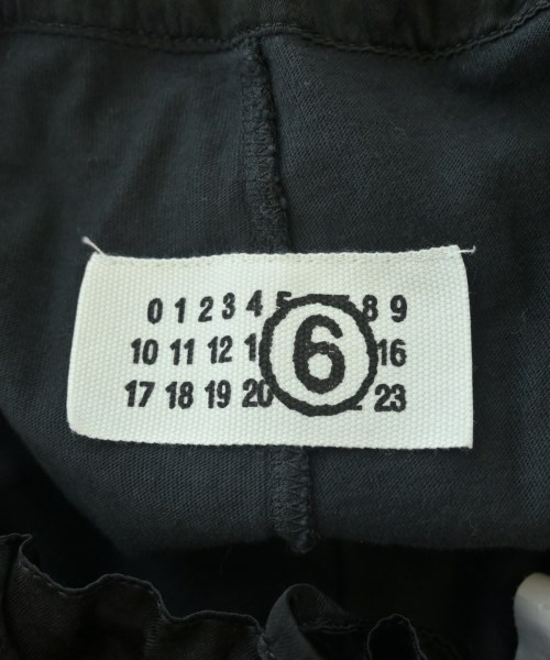 MM6（エムエムシックス）クロップドパンツ 黒 サイズ:XL レディース/2200697936523