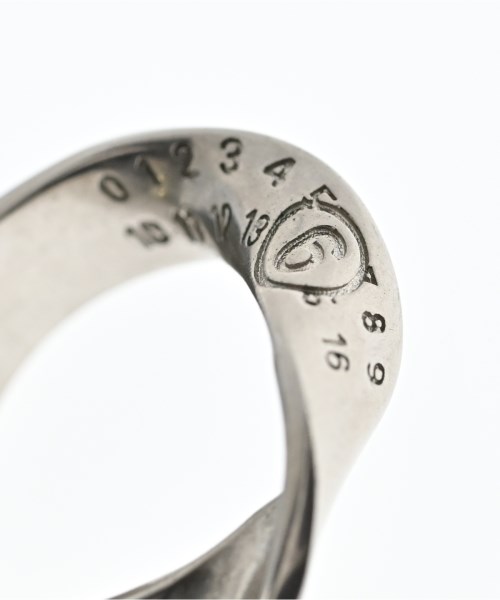 MM6（エムエムシックス）リング シルバー サイズ:-(12号位) レディース/2200654924051