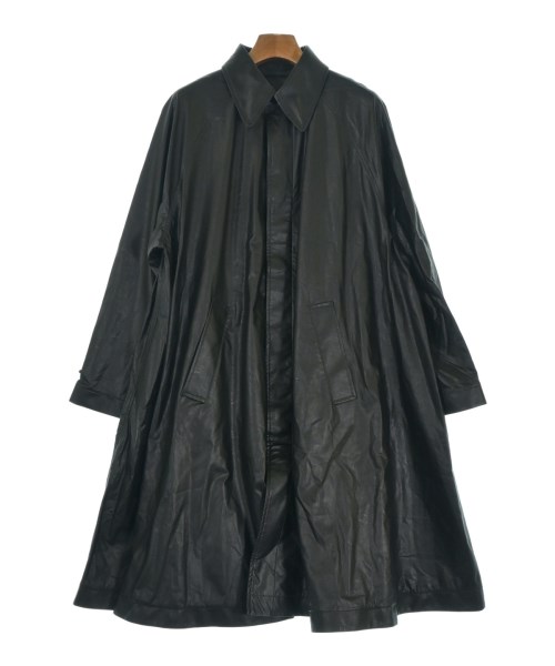 MM6(エムエムシックス)ステンカラーコート 黒 サイズ:38(S位)/2200654948019