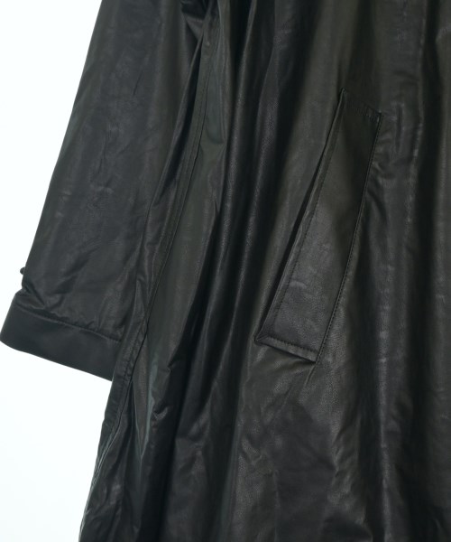 MM6（エムエムシックス）ステンカラーコート 黒 サイズ:38(S位) レディース/2200654948019