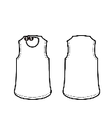 MM6（エムエムシックス）タンクトップ 黒 サイズ:S レディース/2200646493084