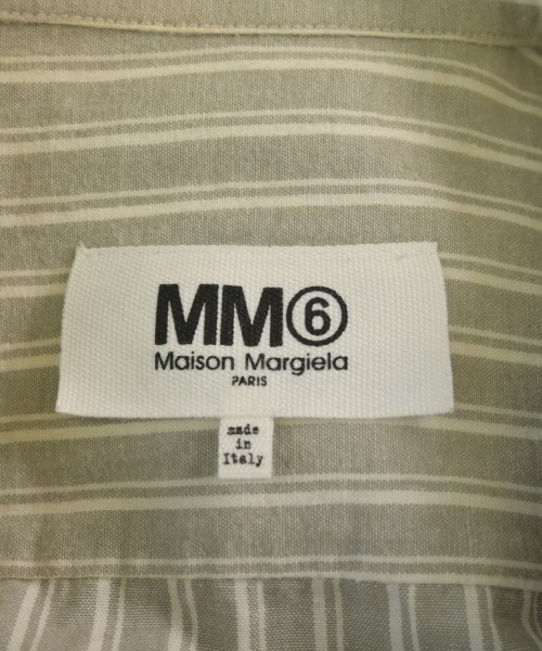 MM6（エムエムシックス）カジュアルシャツ グレー サイズ:38(S位) レディース/2200654828250