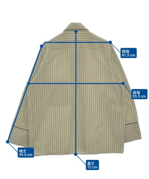 MM6（エムエムシックス）カジュアルシャツ グレー サイズ:38(S位) レディース/2200654828250