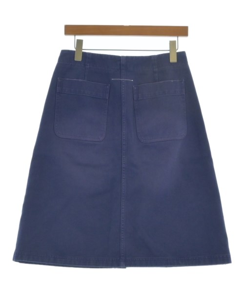 MM6（エムエムシックス）ひざ丈スカート 青 サイズ:40(M位) レディース/2200650659049