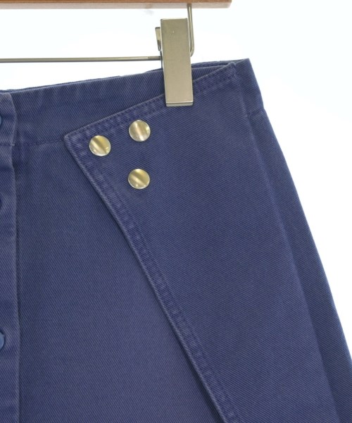 MM6（エムエムシックス）ひざ丈スカート 青 サイズ:40(M位) レディース/2200650659049