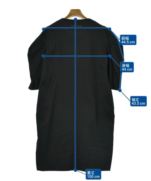 MM6（エムエムシックス）ワンピース 黒 サイズ:40(M位) レディース/2200654963029