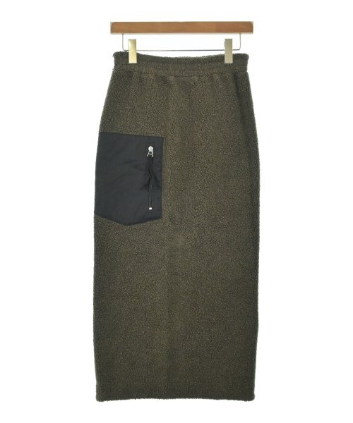 MM6(エムエムシックス)ロング・マキシ丈スカート カーキ サイズ:XS/2200657631062