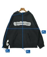 MM6（エムエムシックス）パーカー 黒 サイズ:S レディース/2200657632014