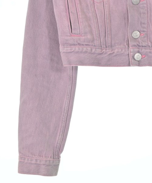 MM6（エムエムシックス）デニムジャケット ピンク サイズ:38(S位) レディース/2200657963057