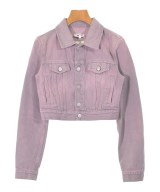 MM6（エムエムシックス）デニムジャケット ピンク サイズ:38(S位) レディース/2200657963057