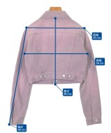 MM6（エムエムシックス）デニムジャケット ピンク サイズ:38(S位) レディース/2200657963057