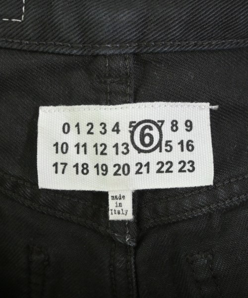 MM6（エムエムシックス）デニムパンツ 黒 サイズ:38(S位) レディース/2200657963071