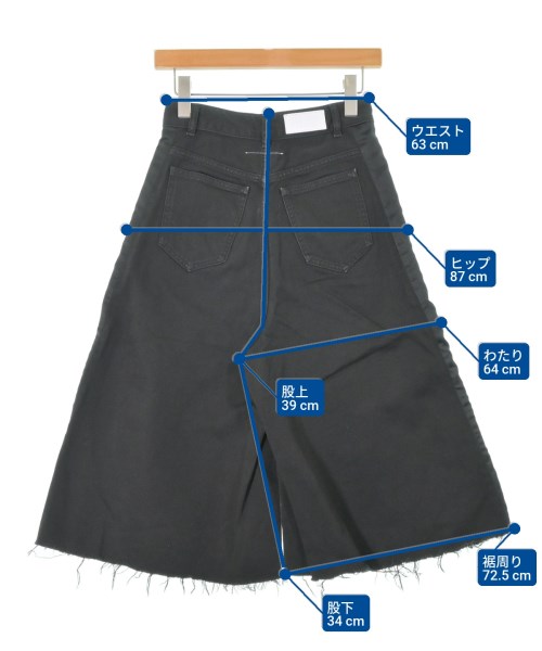 MM6（エムエムシックス）デニムパンツ 黒 サイズ:38(S位) レディース/2200657963071