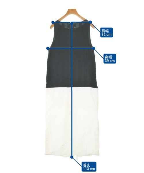 MM6（エムエムシックス）ワンピース 白 サイズ:38(S位) レディース/2200657963095