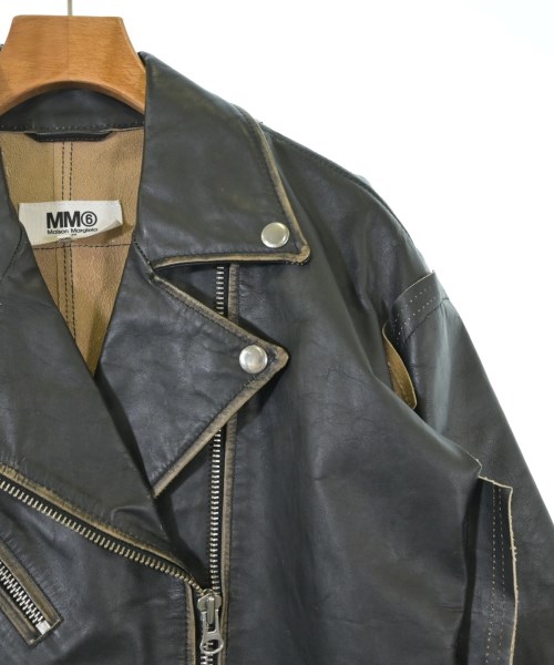 MM6（エムエムシックス）ライダース 黒 サイズ:38(S位) レディース/2200650419018