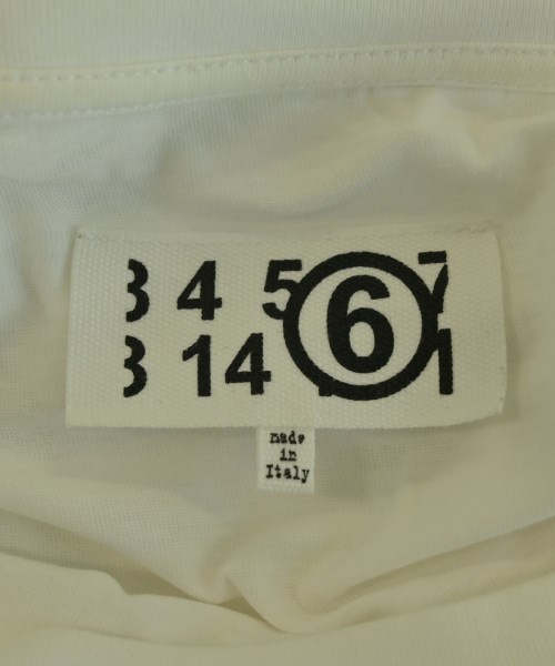 MM6（エムエムシックス）Tシャツ・カットソー 白 サイズ:S レディース/2200637871037