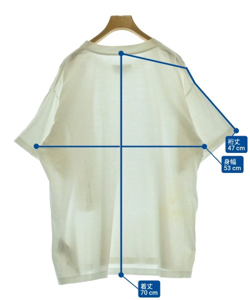MM6（エムエムシックス）Tシャツ・カットソー 白 サイズ:S レディース/2200637871037