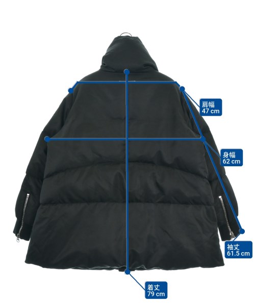 MM6（エムエムシックス）ダウンジャケット/ダウンベスト 黒 サイズ:36(XS位) レディース/2200641963315