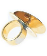 MM6（エムエムシックス）リング ゴールド サイズ:-(9号位) レディース/2200660089034