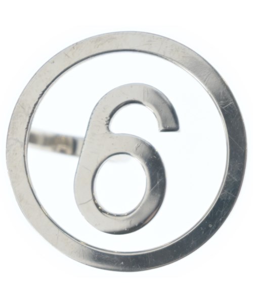 MM6(エムエムシックス)リング シルバー サイズ:-(12号位)/2200660089065