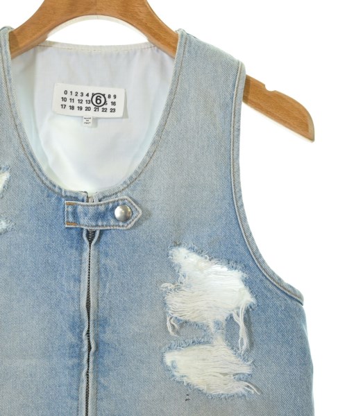 MM6（エムエムシックス）ベスト 青 サイズ:42(M位) レディース/2200660070056