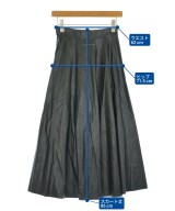 MM6（エムエムシックス）ロング・マキシ丈スカート 黒 サイズ:36(XS位) レディース/2200661984055