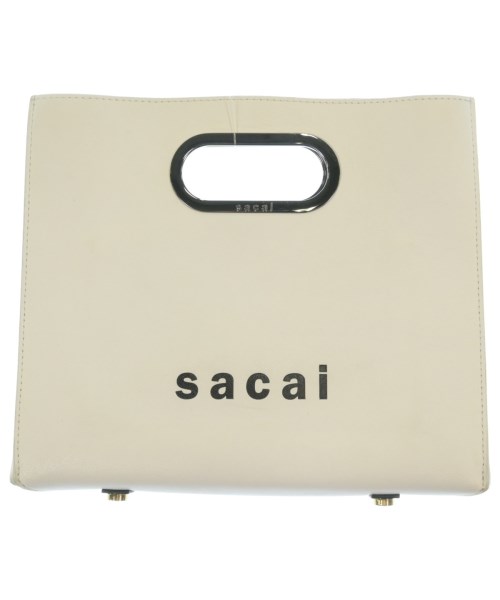 sacai（サカイ）ハンドバッグ 白 サイズ:- レディース/2200712631037