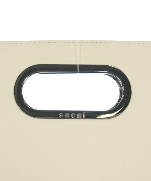 sacai（サカイ）ハンドバッグ 白 サイズ:- レディース/2200712631037