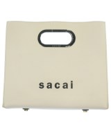 sacai（サカイ）ハンドバッグ 白 サイズ:- レディース/2200712631037
