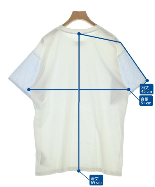 MM6（エムエムシックス）Tシャツ・カットソー 白 サイズ:M レディース/2200713233100